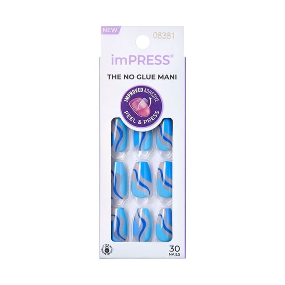 Impress The No Glue Mani Improved Adhesive Peel & Press Nails [IMM01Y0]