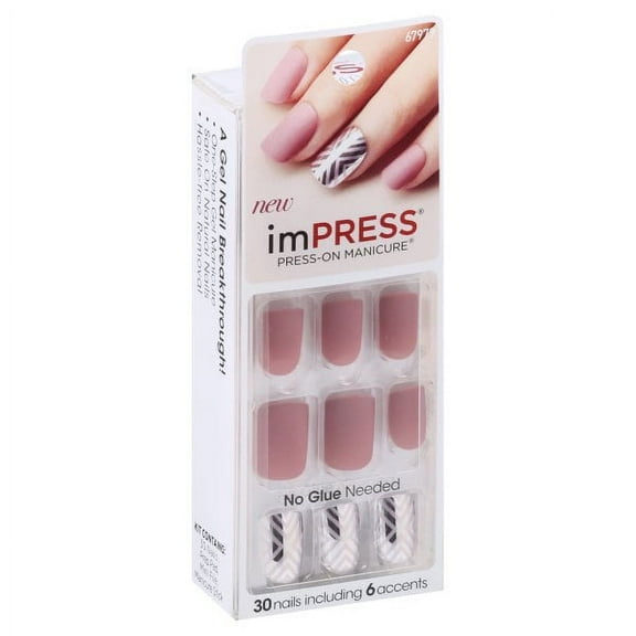 KISS Impress Press-On Nails One Step Gel So Unexpected 1 ea