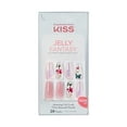 thumbnail image 1 of KISS Jelly Fantasy Sculpted Gel Press on Fake Nails, Jelly Cookie, 28 Count, 1 of 8