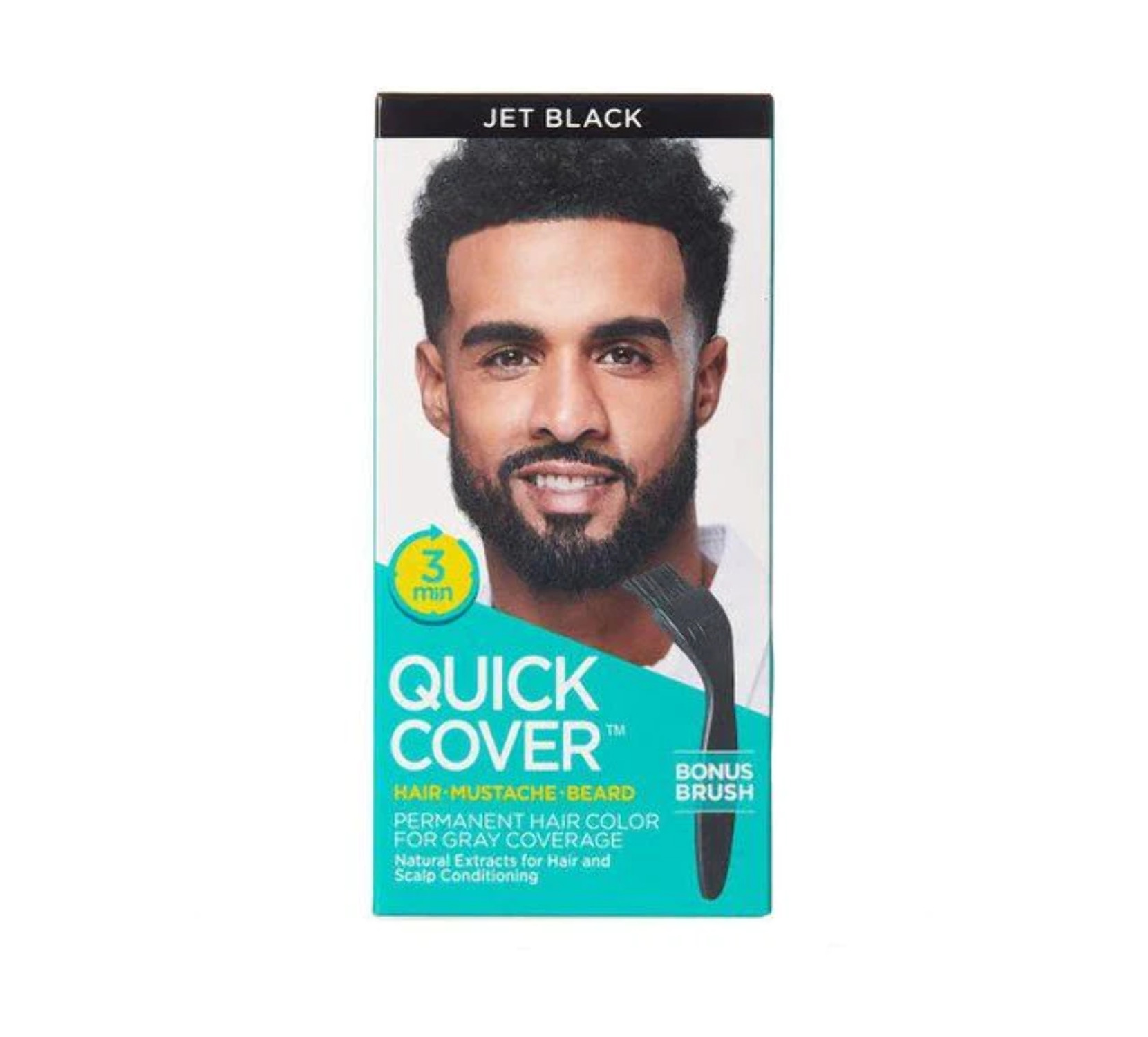 KISS KC QUICK COVER FOR MEN HAIR DYE KIT 3oz