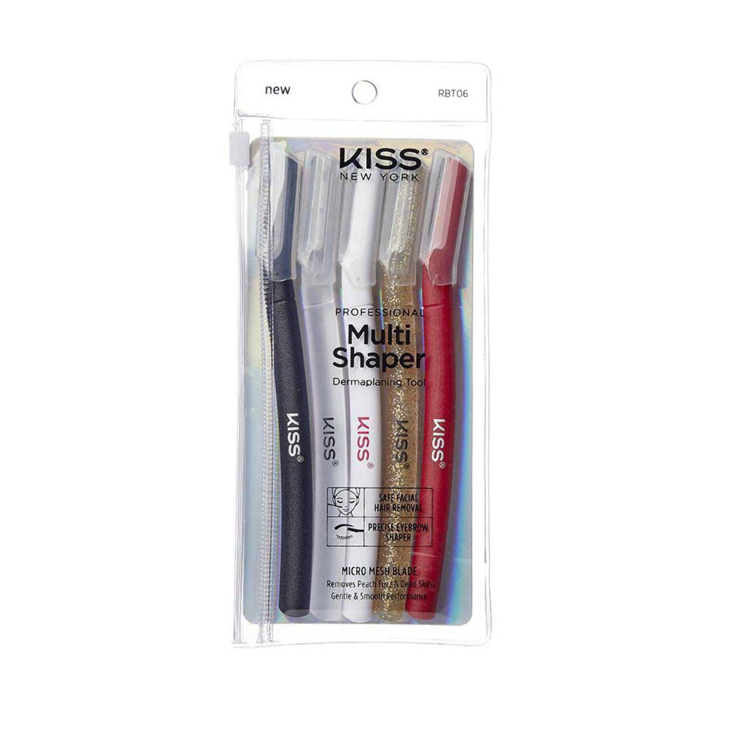 Kiss New York Eyebrow Razor Trimmer Facial Hair Shaper Remover