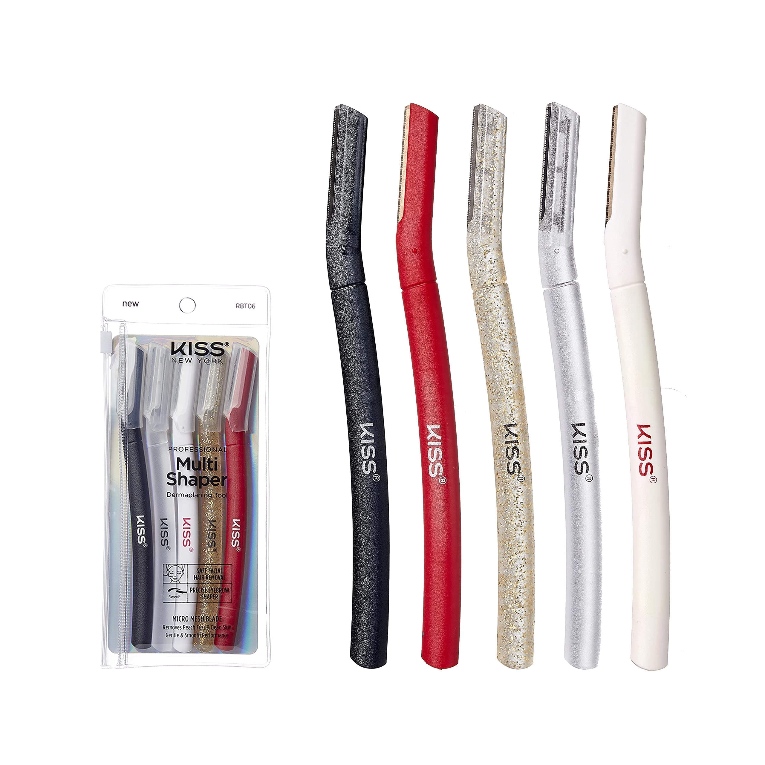 Kiss New York Eyebrow Razor Trimmer Facial Hair Shaper Remover ...