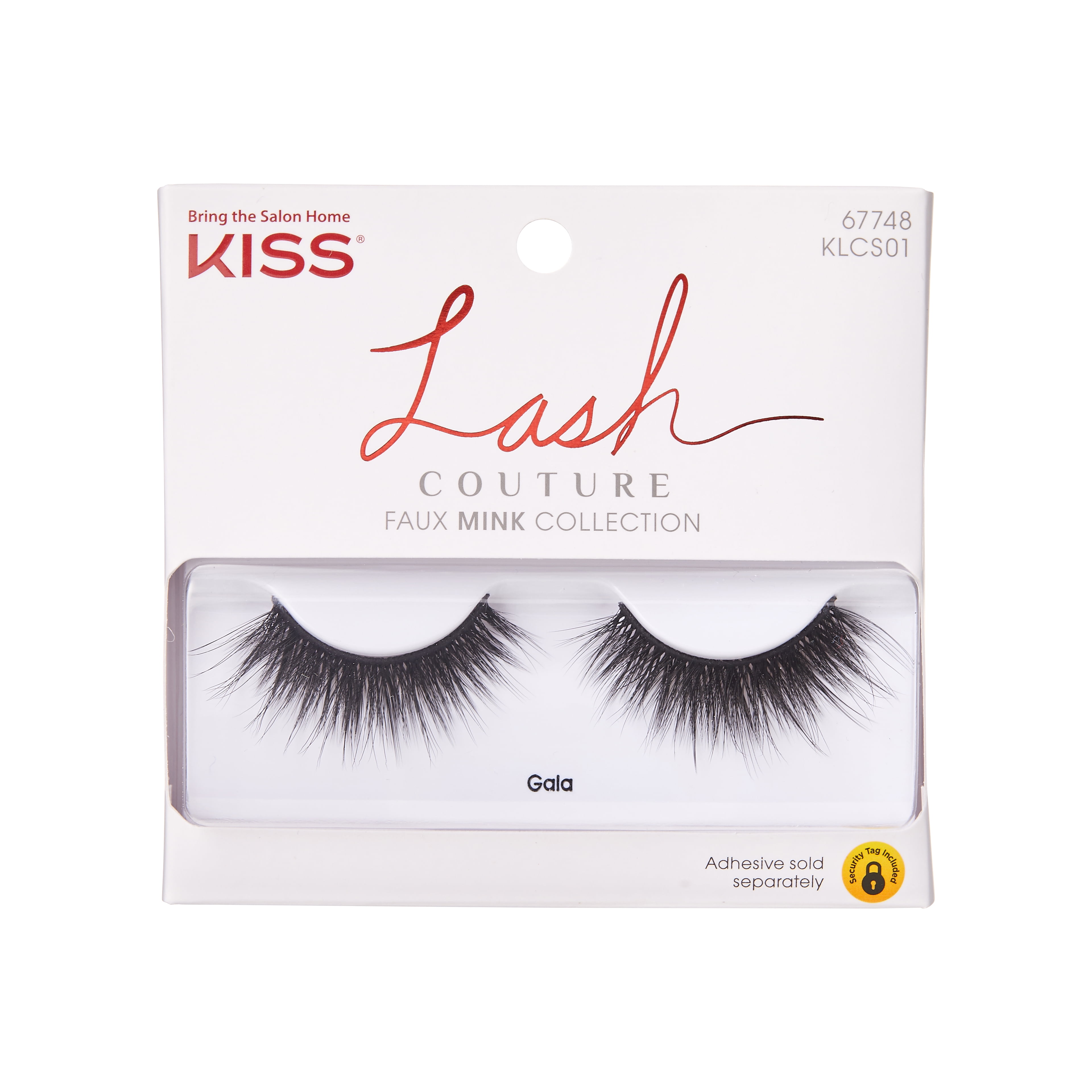KISS Lash Couture Faux Mink Eyelashes, Gala - Walmart.com
