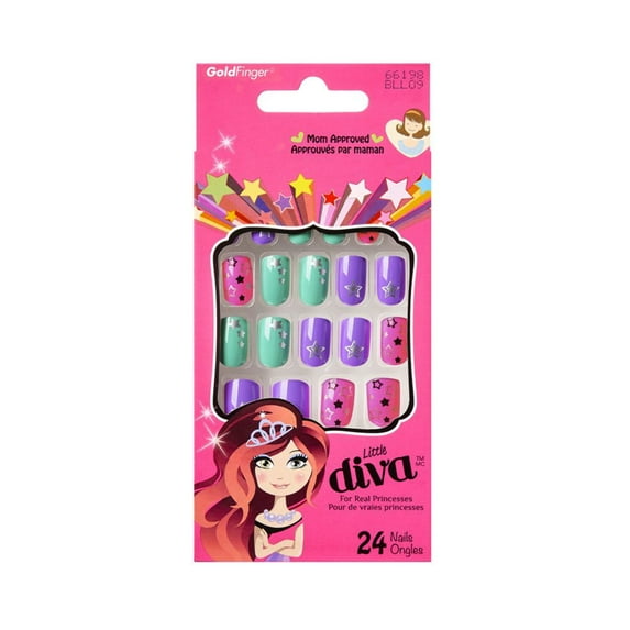 KISS Little Diva False Nail 24 Pieces