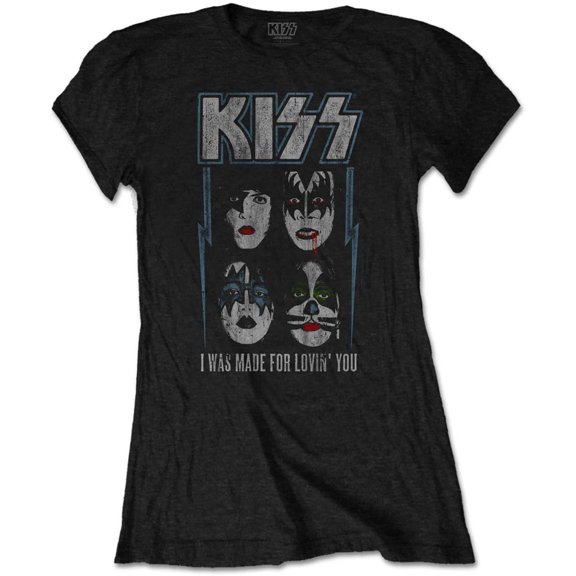 KISS Ladies T-Shirt: Made For Lovin' You (X-Small)