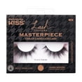 thumbnail image 1 of KISS Lash Couture Masterpiece False Eyelashes, Hand-Woven, Avant-Garde, Black, 1 Pair, 1 of 14