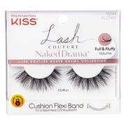 Kiss Lash Couture Naked Drama False Eyelashes, Style ‘Chiffon’ - 1 Pair