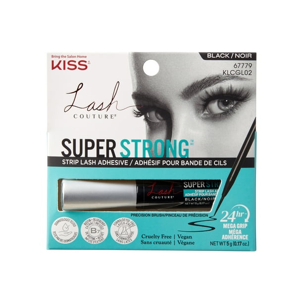 KISS Lash Couture Strip Lash adhesive Black