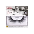 thumbnail image 1 of KISS Lash Couture Triple Push-Up XL Collection False Eyelashes, ‘Chemise’, Black, 1 Pair Fake Lashes, 1 of 8