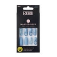 thumbnail image 1 of KISS Masterpiece One-Of-A-Kind Luxe Mani, Long Length, Premium Acrylic Fake Nails, Style Cruise Party, with Pink Gel Nail Glue, Manicure Stick, Mini File, & 30 False Nails Including 12 Accent Nails, 1 of 8