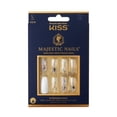thumbnail image 1 of KISS Majestic Nails High-End Reusable Manicure - Long Coffin - 30ct [MJ50], 1 of 2