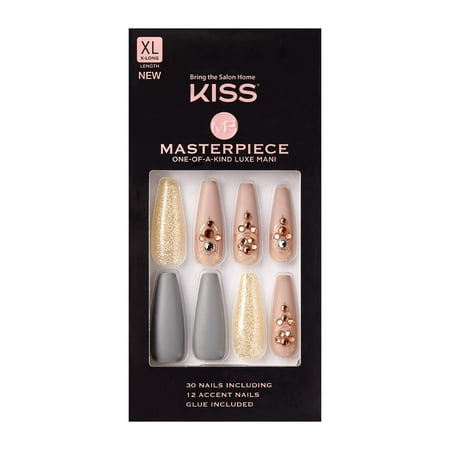 KISS Masterpiece Nails - EXTRAVAGANT