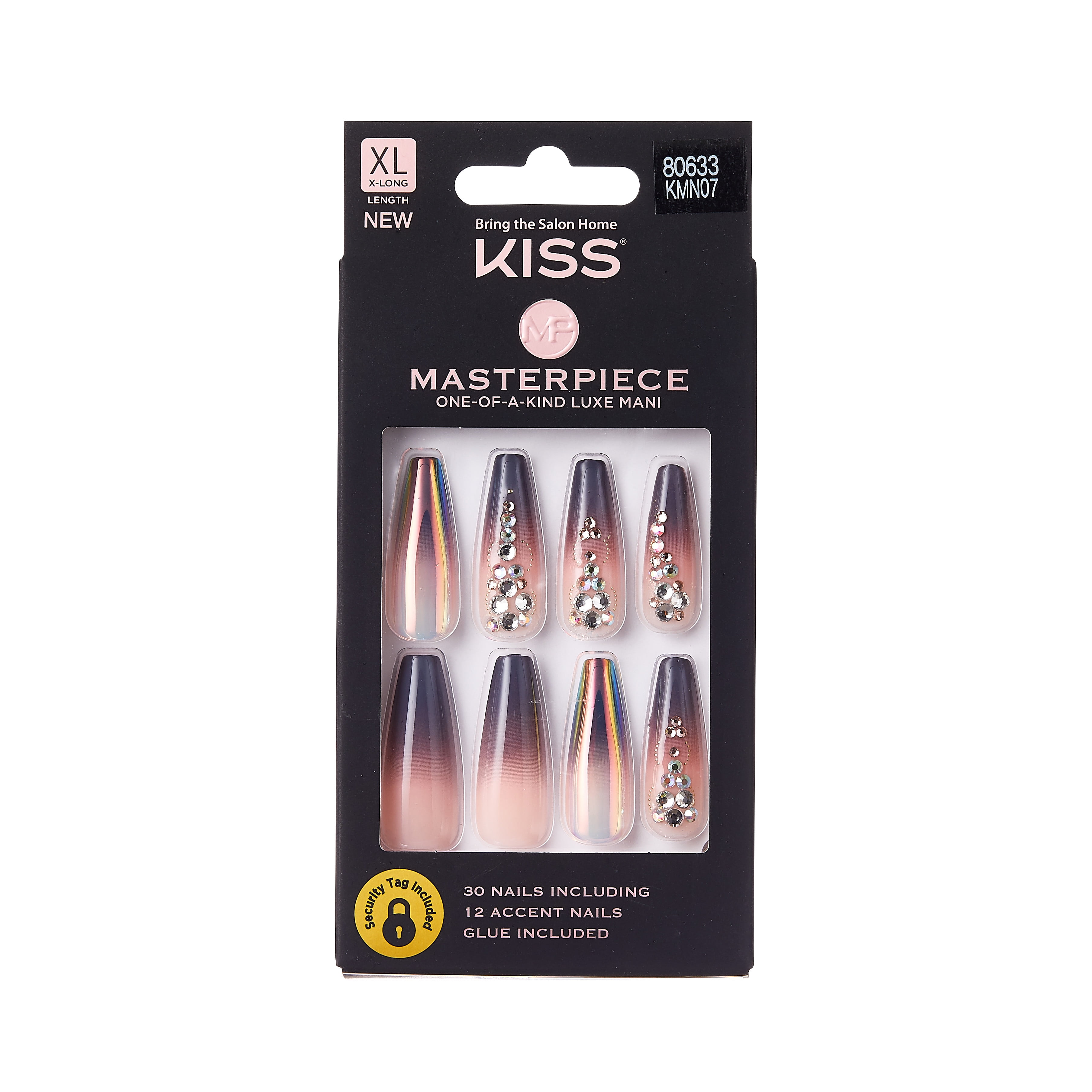 KISS Masterpiece One-Of-A-Kind Luxe Mani 30Nails #KMN07 – Super Sisters  Beauty