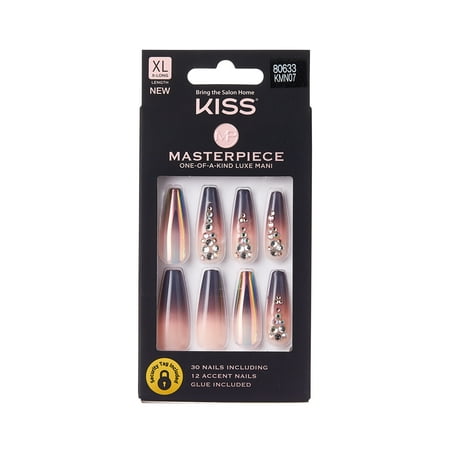 KISS Masterpiece XL Nails - PRESTIGIOUS