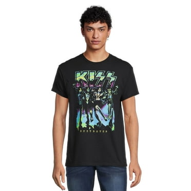KISS Men's & Big Men's Band Graphic Tee, Sizes S-3XL