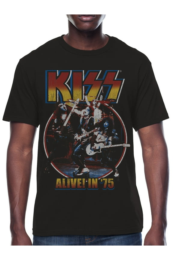 , Men's & Big Men's Graphic Crew Neck T-Shirt, Alive In 75, Sizes S-3XL