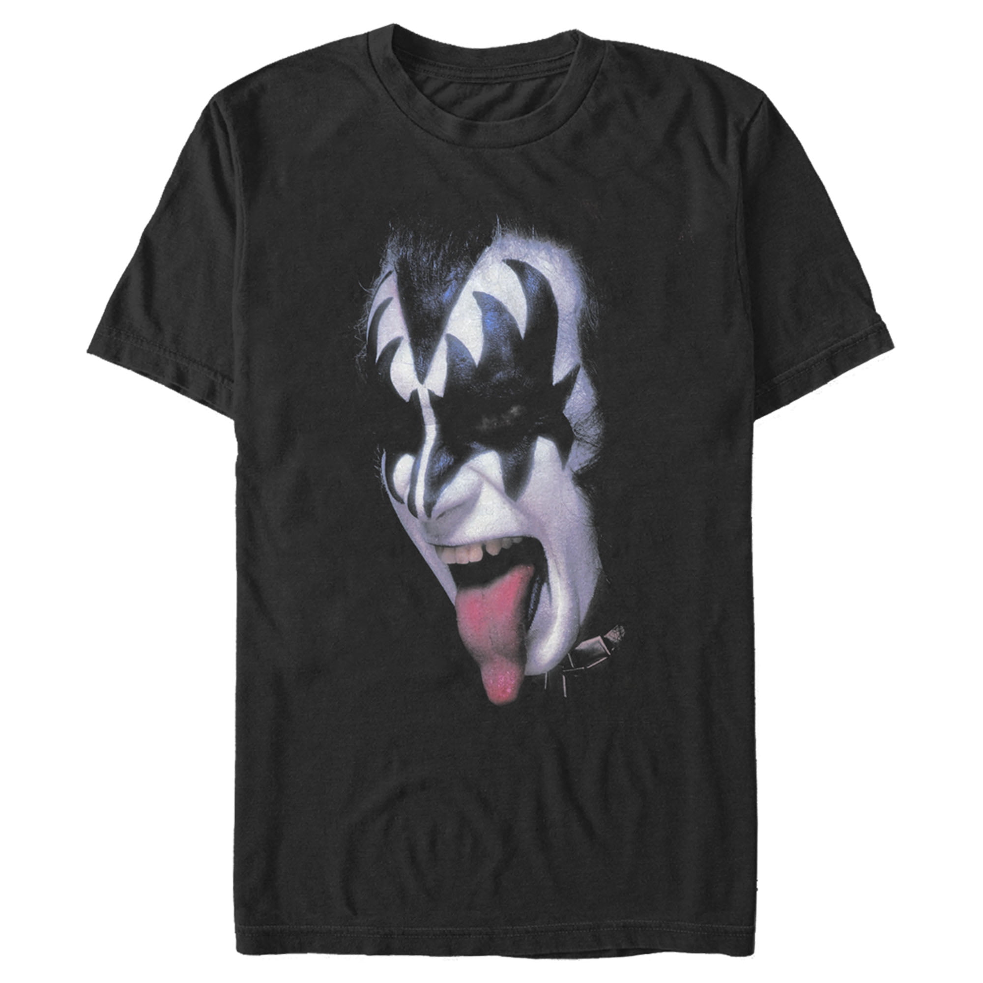 KISS Band Merchandise: Men's Gene Simmons Graphic Rock Tee