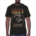 thumbnail image 1 of KISS, Men's Graphic Crew Neck T-Shirt, Alive In 75, Sizes S-3XL, 1 of 6