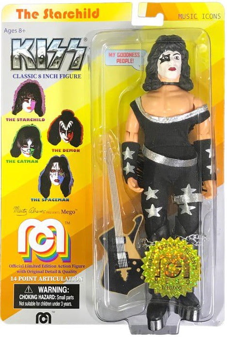 KISS Music Icons Paul Stanley Action Figure (The Starchild 