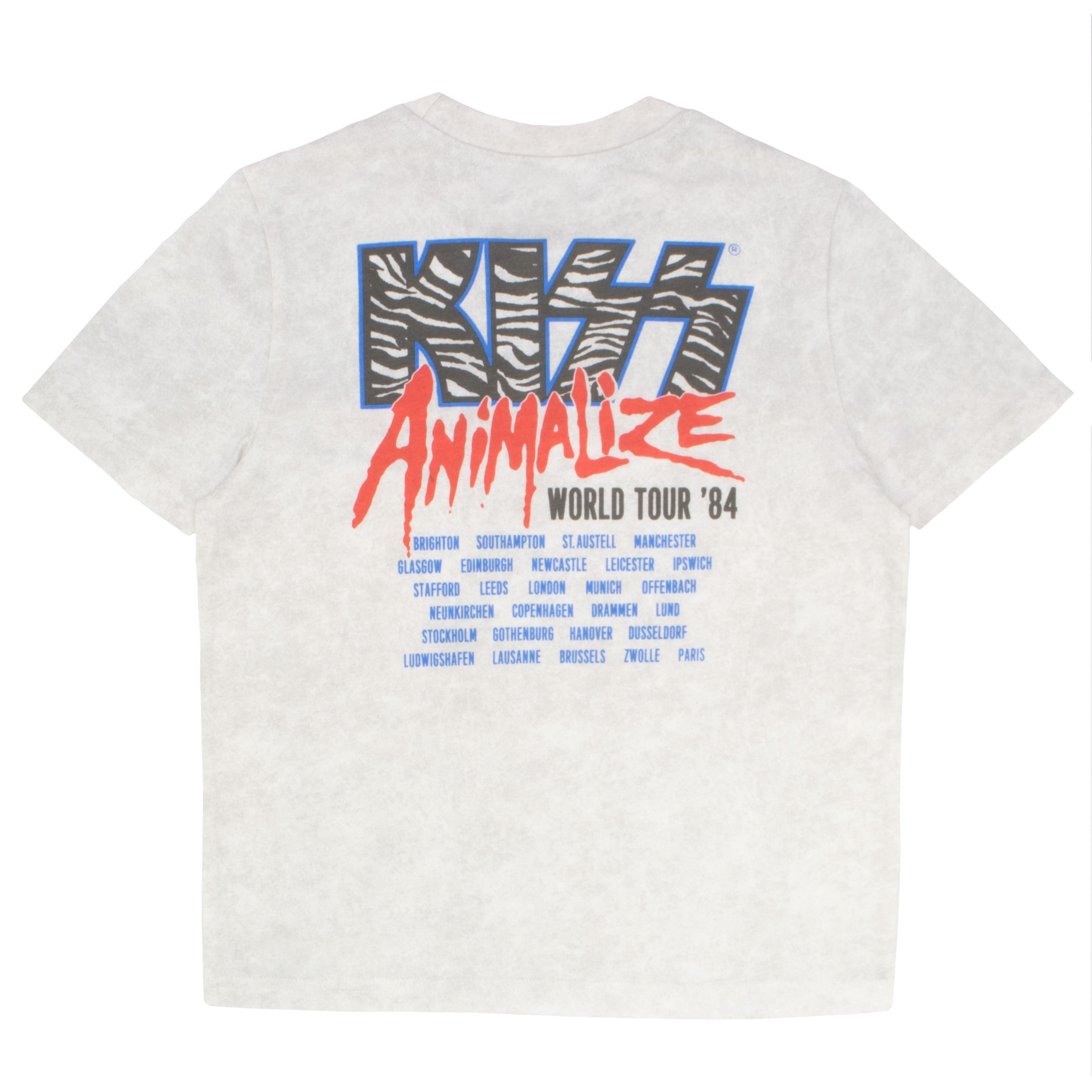 KISS Music Tour Boys T-Shirt, Sizes 4-18
