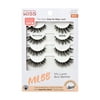 KISS My Lash But Better False Eyelashes Multipack, 'Bare Affair', 4 Pair Strip Lashes