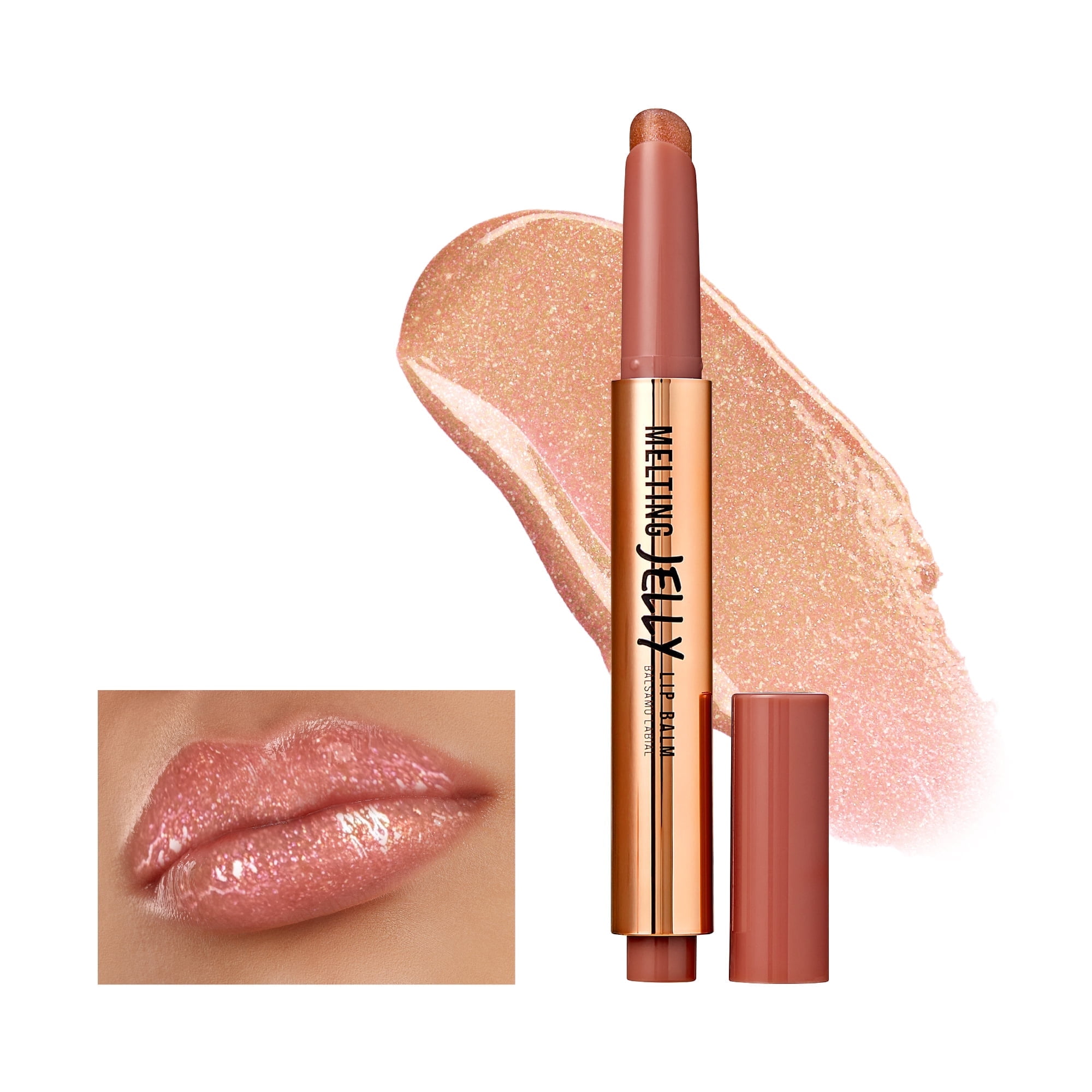 KISS NEW YORK Melting Jelly Lip Balm, High Shine KISS NEW YORK Melting Jelly Lip Balm, High Shine
