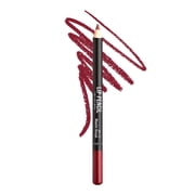 KISS NEW YORK Professional Slim Lip Pencil, Creamy Soft Lip Liner, Smooth Long-Lasting Rich Lip Color, Natural Lip Makeup, Water-Resistant Lip Crayon Moulin Rouge