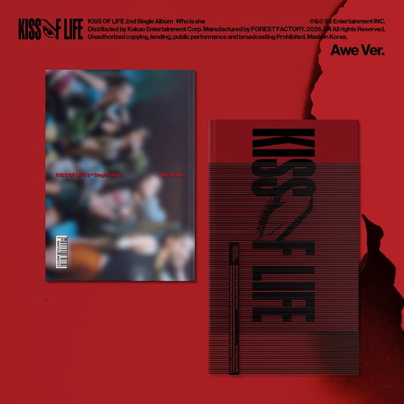 KISS OF LIFE WHO IS SHE 2nd Single Album AWE Version