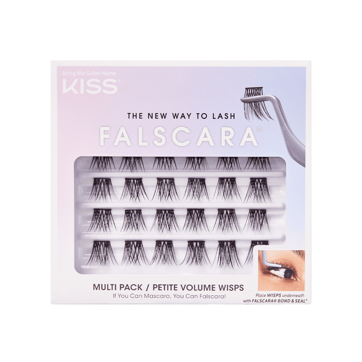 KISS Products False Eyelashes - Petite Volume Wisps - 24ct
