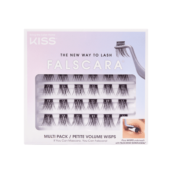 KISS Products False Eyelashes - Petite Volume Wisps - 24ct