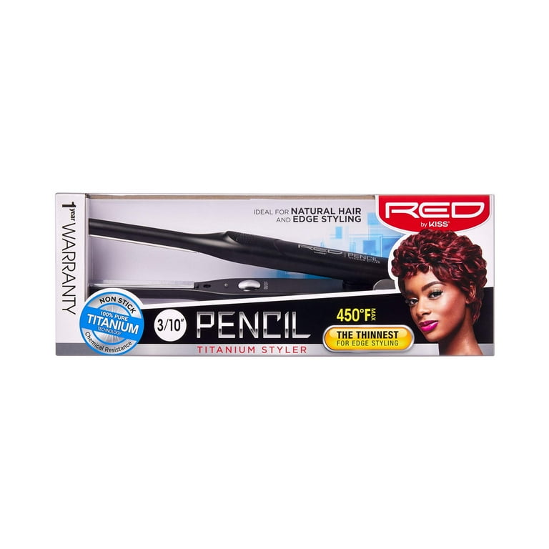 Pencil flat iron red by kiss discount