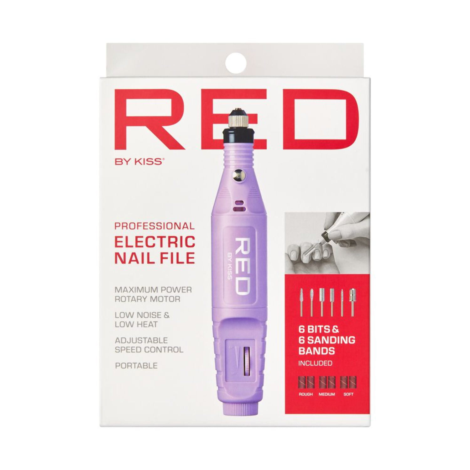 Electric Nail File NAIL FILE by Red by Kiss ENF01