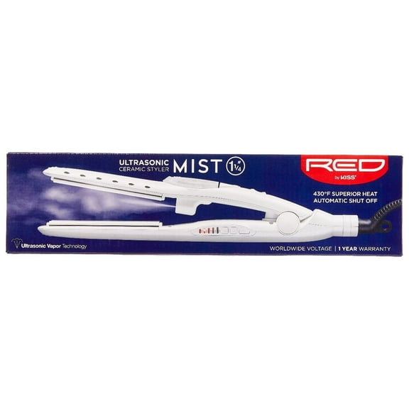 KISS - RED FLAT IRON MIST 1.25'