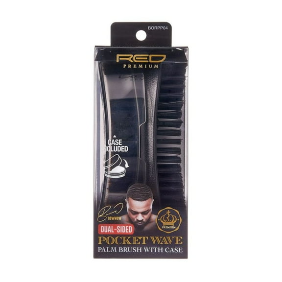 KISS - RPM DUAL CURVED PALM BRUSH WITH CASE