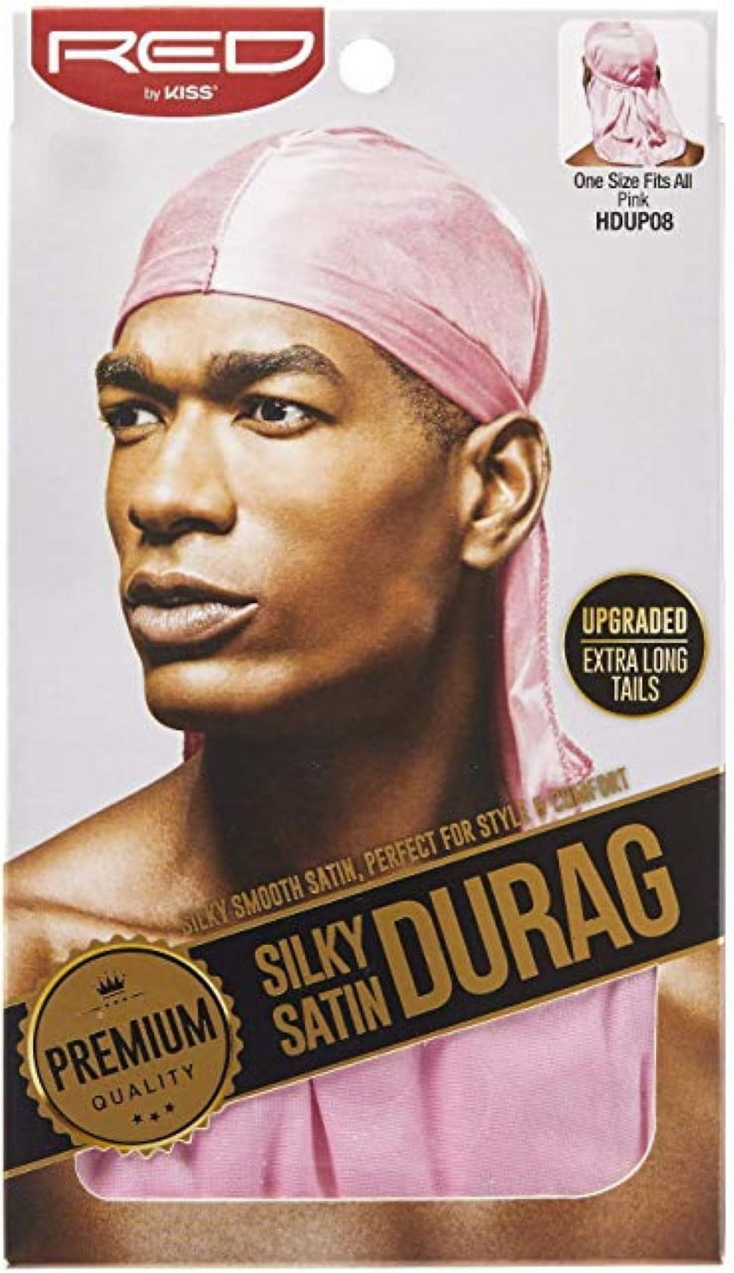 Mr. Durag Silky Deluxe Durag Pink – Annie International