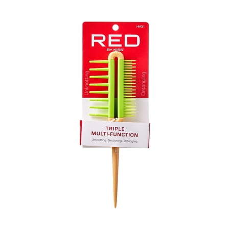 KISS Red Pro Comb Triple Multi Function 1 ea