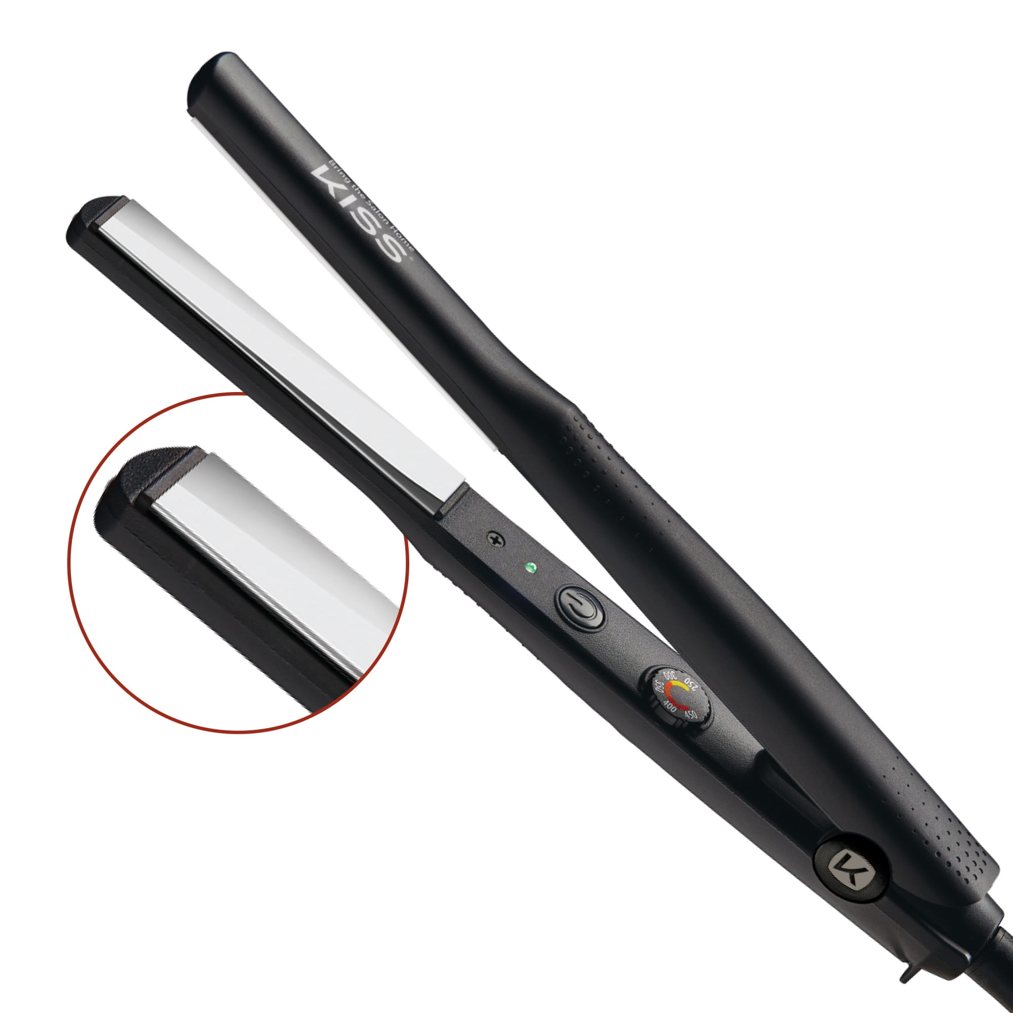 KISS Nano Titanium Professional Flat Iron Hair Straightener