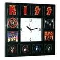 thumbnail image 1 of KISS Rock and Roll Music Group Wall Clock Big Square, 1 of 4