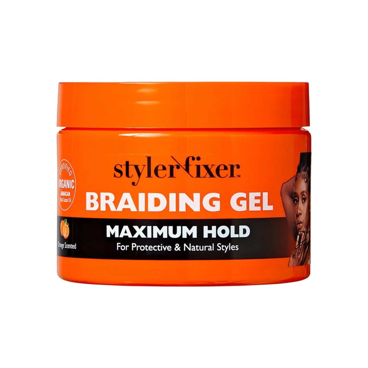 Red By Kiss Styler Fixer Braiding Gel 6oz Maximum Hold