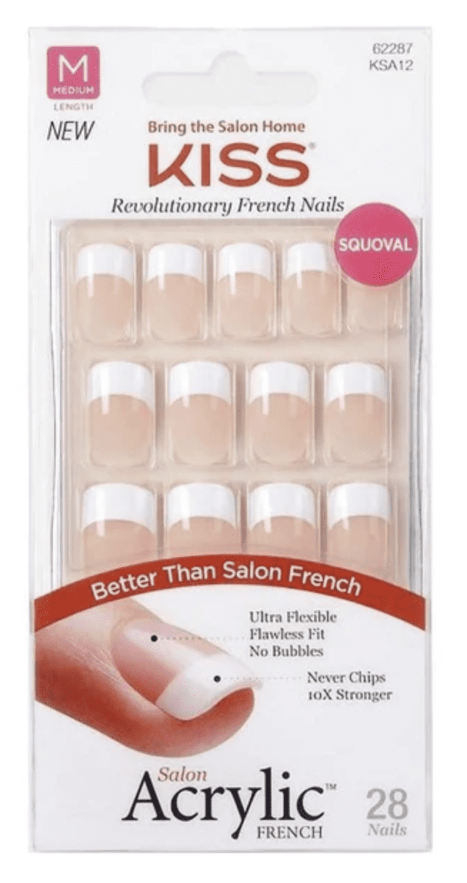 KISS Salon Acrylic Natural Nails KSA12