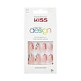 thumbnail image 1 of KISS Salon Design Press on Nails, Made U Look, Multicolor, Medium Almond, 24 Count, 1 of 10