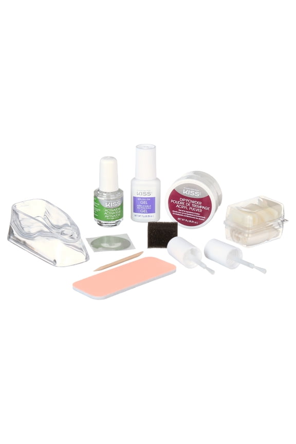 Salon Dip Professional Dipping System, Fake Nails Powder Manicure Kit, 40 Pieces