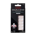 thumbnail image 1 of Kiss Salon X-tend LED Gel Nail Kit Press On Nails, Pink, Medium Almond, 30 Count, 1 of 9