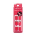 thumbnail image 1 of KISS imPRESS Color Press On Nails Short, ‘Melting’, Pink, Squoval, 30 Count, 1 of 9