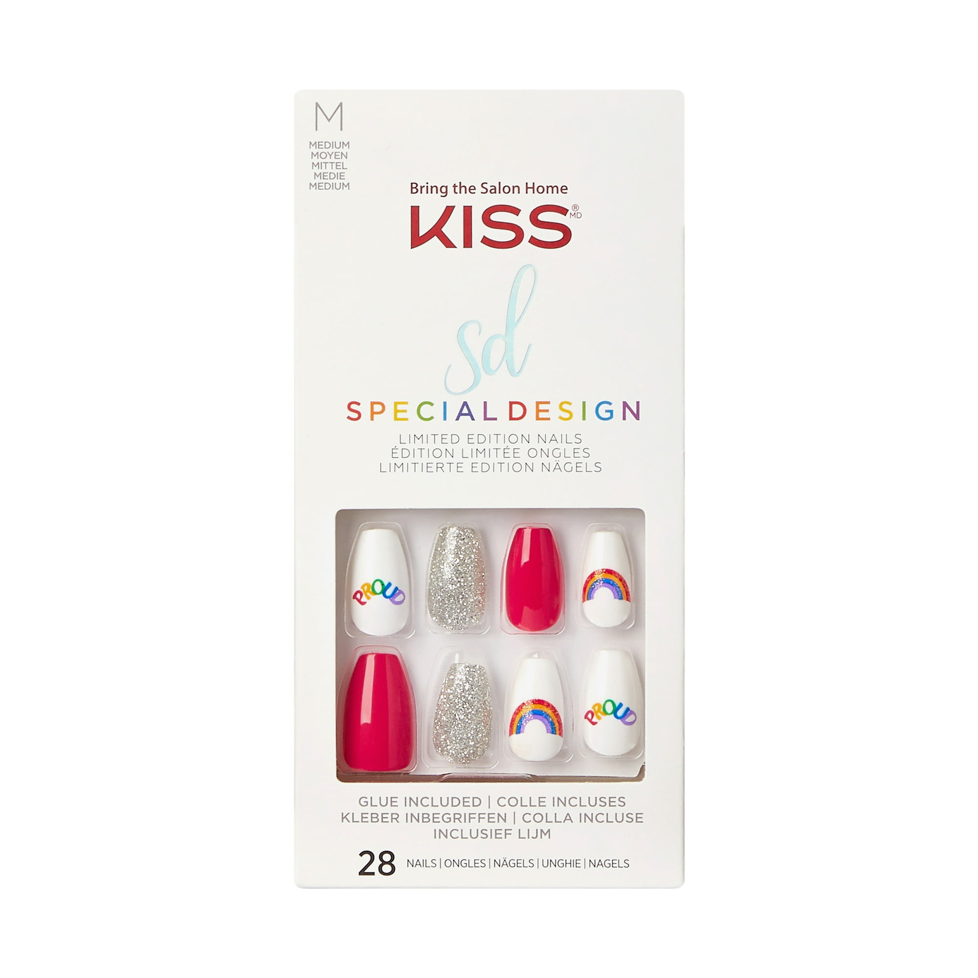 KISS Special Design Limited Edition Pride Nails, \'On My Way\', 28 ...