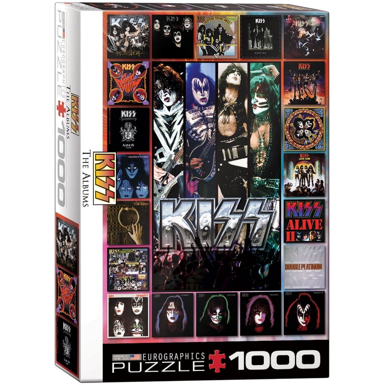 KISS The Albums 1000-Piece Puzzle - Walmart.com