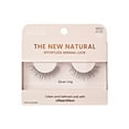 thumbnail image 1 of KISS The New Natural False Eyelashes Full Strip Lash Single Pack, 'Silver Ring', 1 Pair, 1 of 10