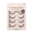 thumbnail image 1 of KISS The New Natural, False Eyelashes, High Bun, 12 mm, 4 Pairs, 1 of 8