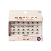 KISS The New Natural, False Eyelashes, Neo, 12mm-14mm, 24 Clusters