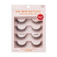 thumbnail image 1 of KISS The New Natural False Eyelashes Full Strip Lash Multipack, 'Nude Blazer', 4 Pairs, 1 of 11